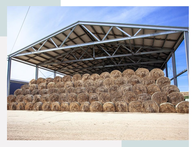 Строительство сенохранилищ в Климовск от 608 руб.