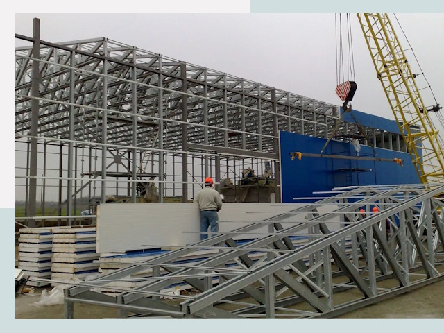 Строительство заводов в Климовске