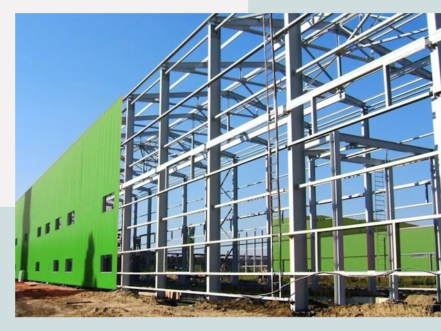 Строительство складов в Климовске