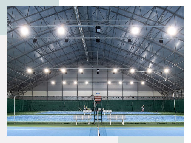 Строительство теннисных кортов в Климовск от 608 руб.