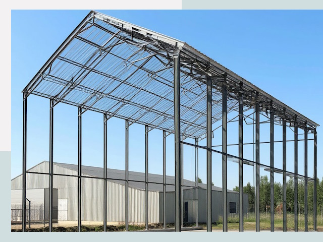 Прямо стенные ангары от СтальСтрой-Клс по цене 608 руб.