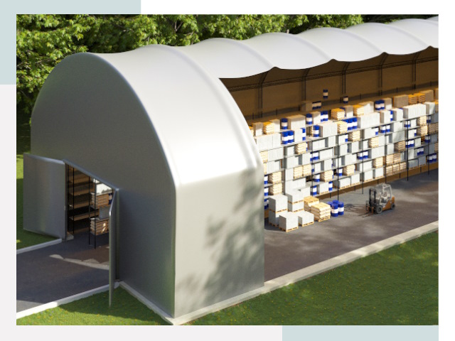 Тентовые ангары в Климовске