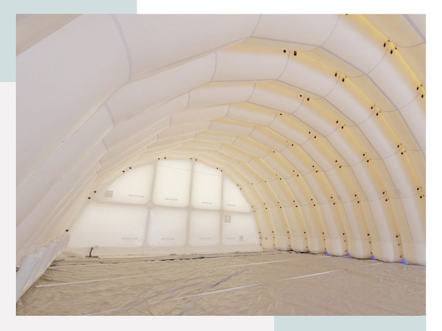 Пневмокаркасные ангары в Климовске