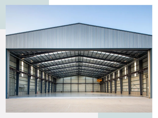 Большие ангары в Климовске