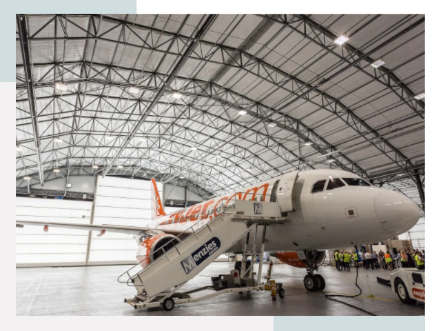 Авиационные ангары в Климовске