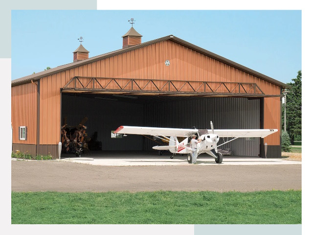 Ангары для самолетов в Климовске