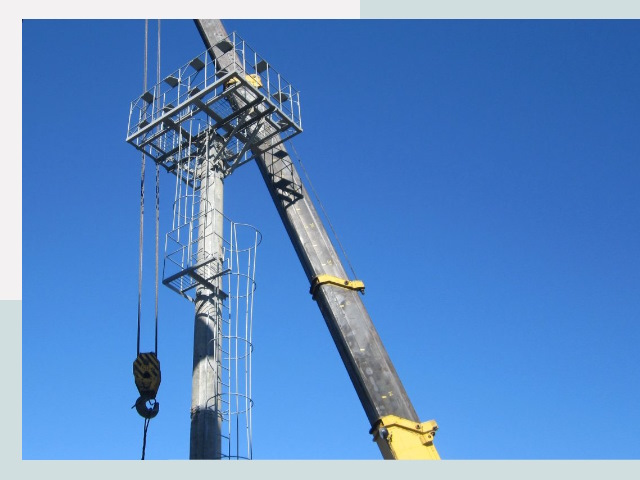 Монтаж осветительных мачт в Климовск от 608 руб.