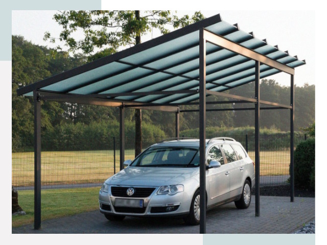 Навесы для автомобилей в Климовске