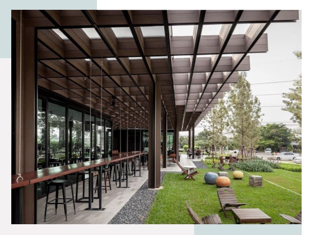 Летние веранды для кафе в Климовске