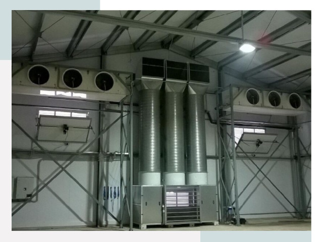 Инженерные системы для ангаров в Климовске