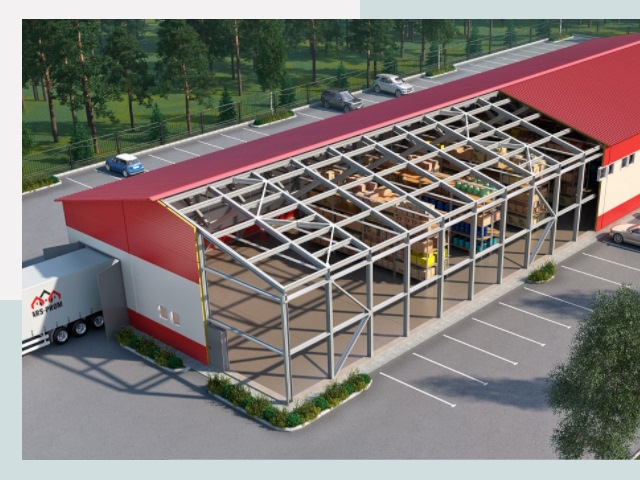 Проектирование ангаров в Климовске от 608 руб.